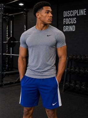 Nike Dri-FIT Royal Blue Performance Basketball Shorts Men’s Large Activewear